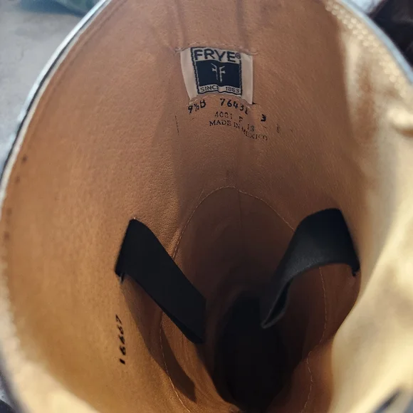 Frye Melissa Button Back Zip women's boot - Picture 3 of 13